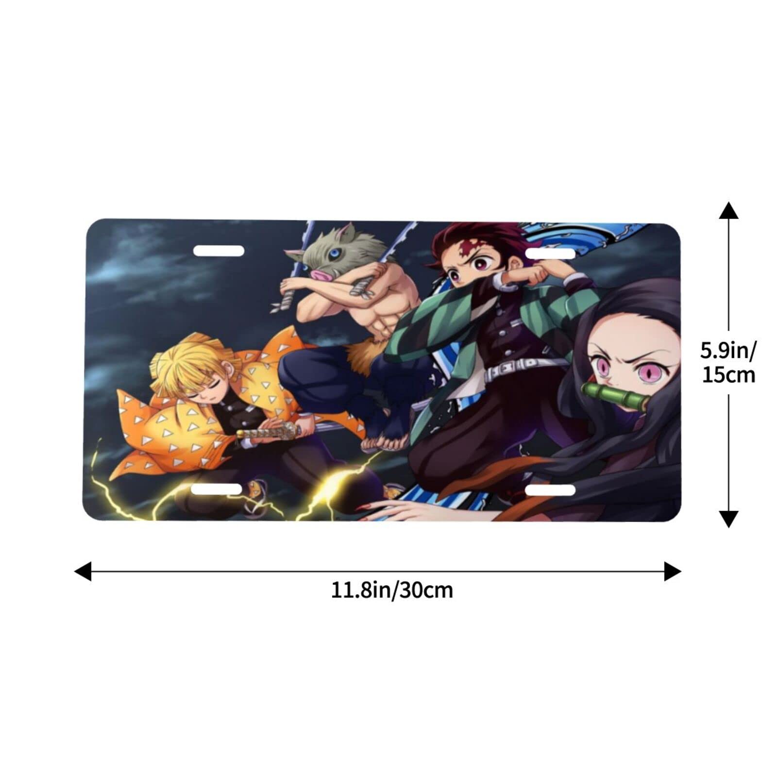 Amazon.co.jp: アニメ ナンバープレート フレーム付き 男女兼用